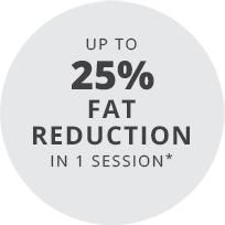 Up to 25% Fat Reduction in 1 Session