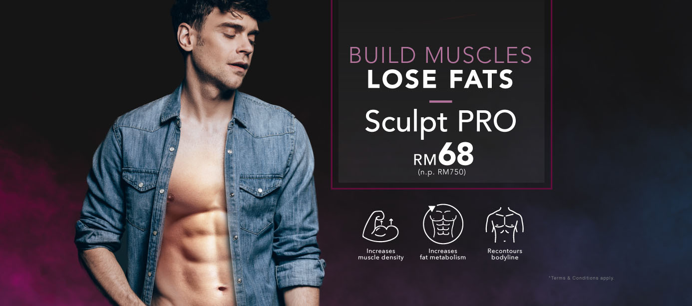 Build Muscles, Lose Fats with Sculpt PRO